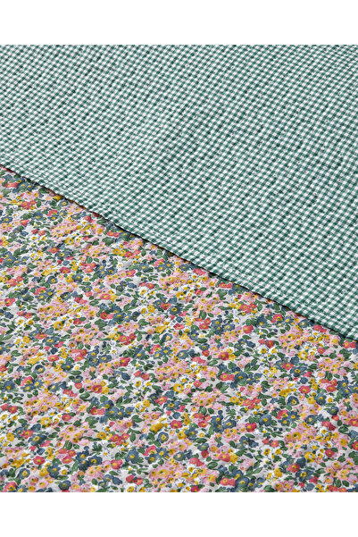 English Home Frenzy Çift Kişilik Çok Amaçlı Örtü 200x220 cm Yeşil