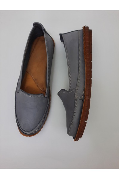 KAPAR 100% Γνήσιο Δέρμα και Χειροποίητο, Μοντέλο Casual Ballerina Smoked Color