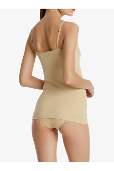 Blackspade قميص داخلي نسائي بحمالات رفيعة Essential 1952 - لون أسمر