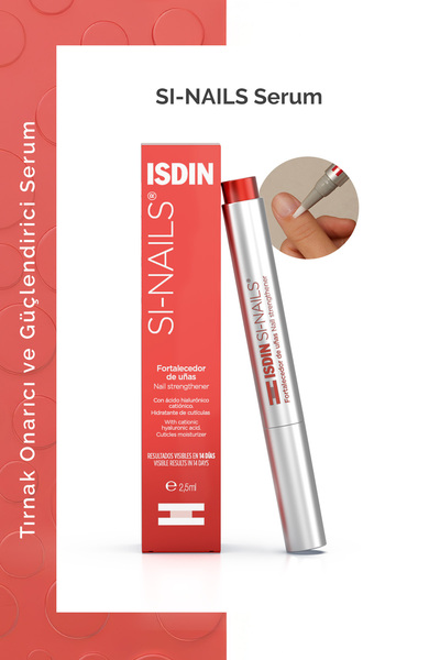 ISDIN Si-nails Serum 2.5 ml Tırnak Onarıcı Ve Güçlendirici Serum