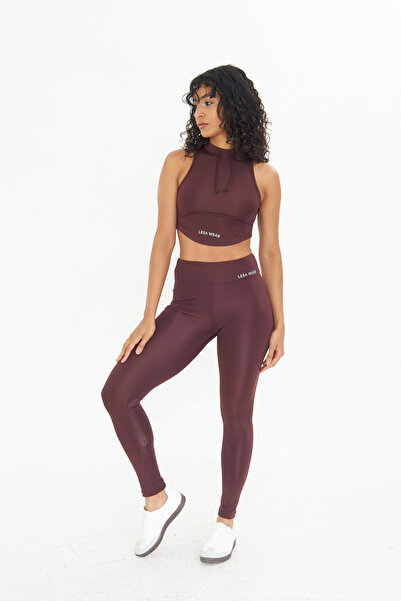 Lesa Wear Αθλητικό σουτιέν με λεπτομέρεια από κορδόνι που εφαρμόζεται στο σώμα με απαλή αφή