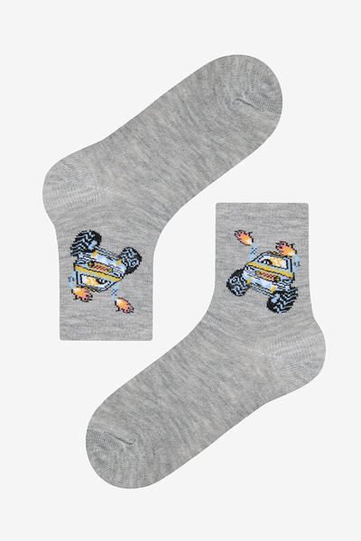 Penti Boy's Off Road Car Multicolored 4-Piece Socks