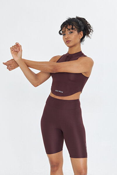 Lesa Wear Αθλητικό σουτιέν με λεπτομέρεια από κορδόνι που εφαρμόζεται στο σώμα με απαλή αφή