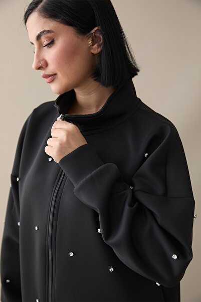 InStyle Πέτρινο Σετ Scuba με φερμουάρ - Μαύρο