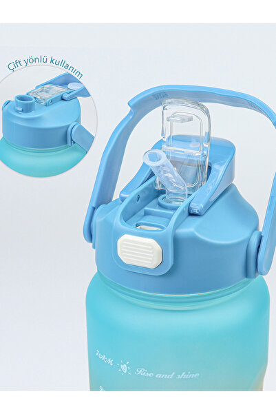 İkon store 3-Pack Lockable Water Bottle