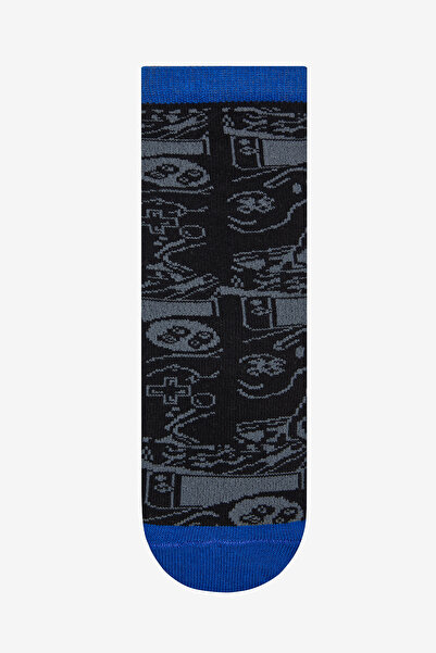 Penti Геймърски черни чорапи от 4 части за момче