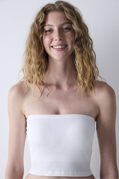 Penti Cupsecret bez ramínek polstrovaný bílý top pohár