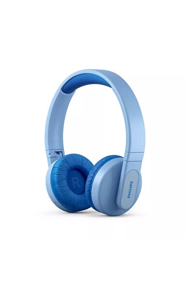 Philips TAK4206BL Kablosuz Kulak Üstü Çocuk Kulaklığı - Mavi