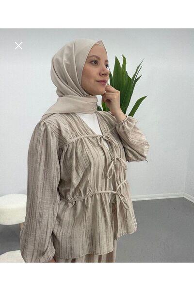 VOLT CLOTHİNG Σετ φούστας με επένδυση από λινό Premium