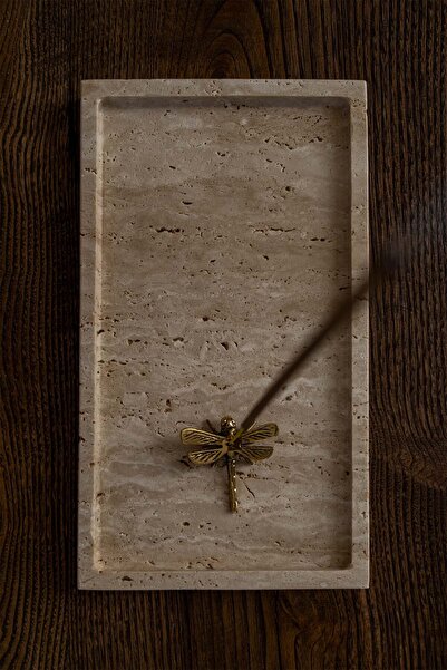 Barine Yusufçuk Şeklinde Pirinç Çubuk Tütsülük Gold