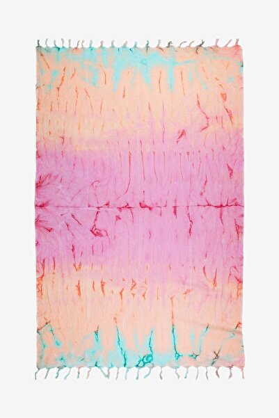 The Barine Bumbac Curcubeu Roz / Portocaliu / Mentă 90x170