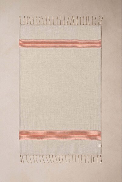 Barine 90X175 Linen Linen Loincloth - Brick