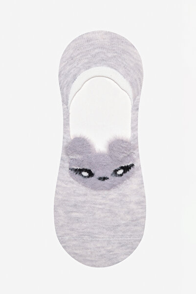 Penti Fluffy Raccoon Babet Çorabı