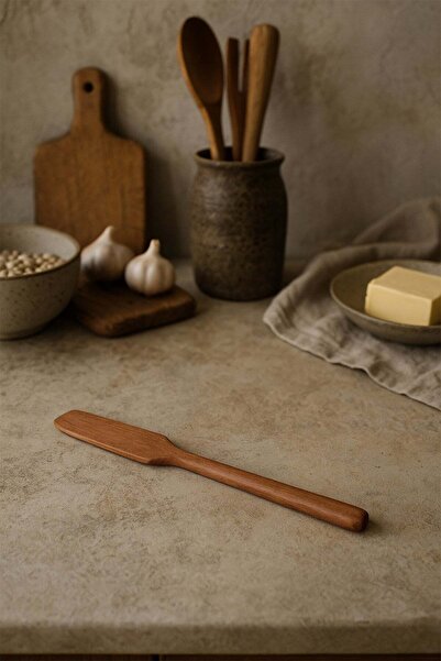 Barine Teak Ahşap Tereyağı Bıçağı 2x18 cm 2x18 cm