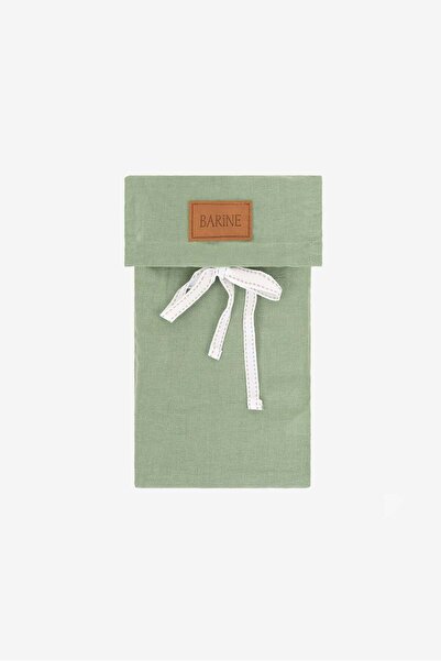 Barine Washed Linen Linen Pillowcases 2-Piece Mint Green 50X70