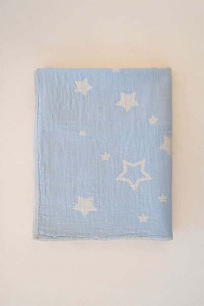 Barine Блакитна ковдра з зірками Twinkle Star - 130x170