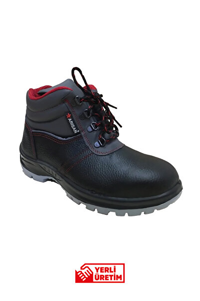 ARISAN ARS 1002 S2 Çelik Burunlu İş Botu | Deri, Suya Dayanıklı ve Kaymaz Tab...