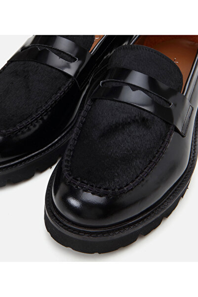 Hotiç Erkek Deri Siyah Loafer