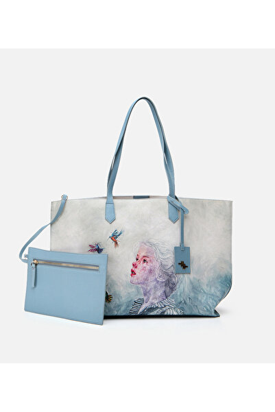 Hotiç Women's Green Shoulder Bag X Çagev