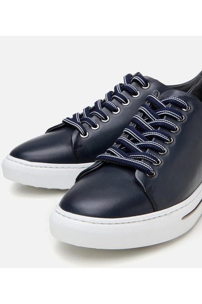 Hotiç Чоловічі шкіряні темно-сині повсякденні черевики