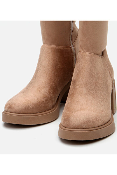 Hotiç Women's Mink Over-The-Knee Boots