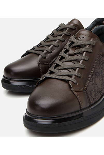 Hotiç Erkek Deri Haki Spor Ayakkabı