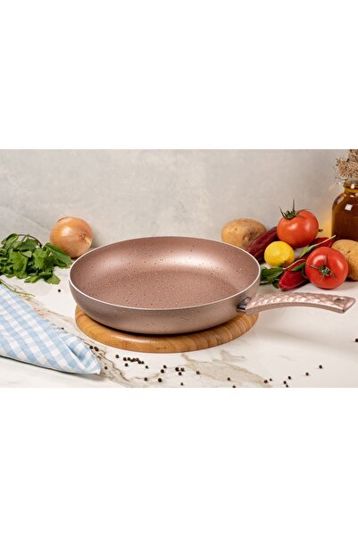 MEŞELER Granite Pan 32 cm Rose