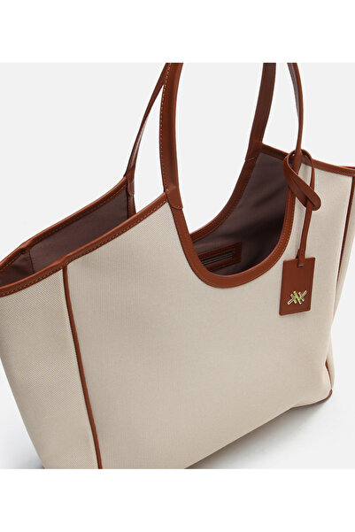 Hotiç Bone Color Bag for Women