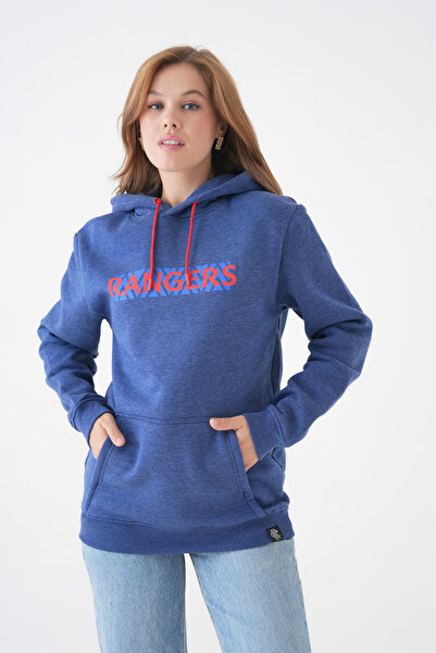 MAMAYAGA Unisex Kanguru Cepli Kapüşonlu Yazılı Rahat Spor Şık Kışlık Uzun Kol Sweatshirt