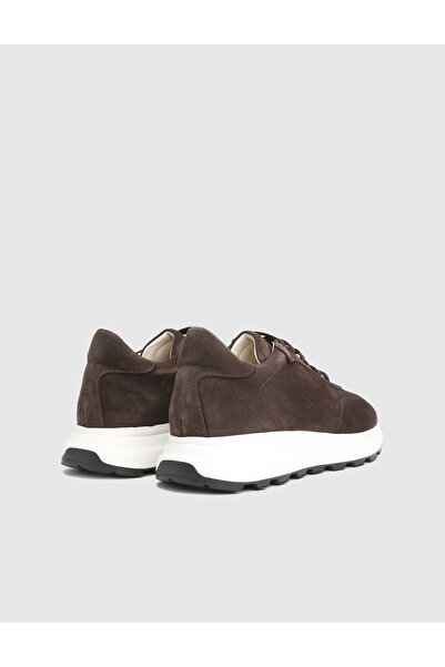 İLVİ Dubbo Süet Deri Kahverengi Erkek Spor Ayakkabı