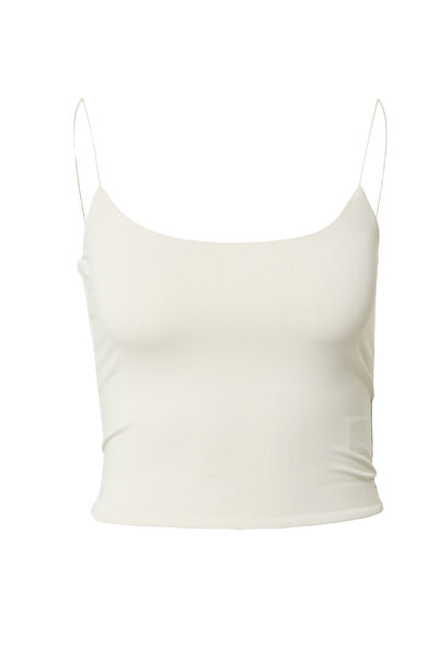 MAMAYAGA Women's Strappy Sports Stylish U Neck Crop Top Curve Bustier Blouse