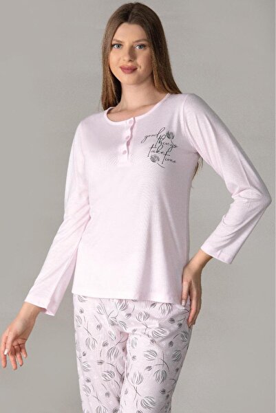 Alperi Seasonal Long Sleeve Pajama Set Viscose 790-28