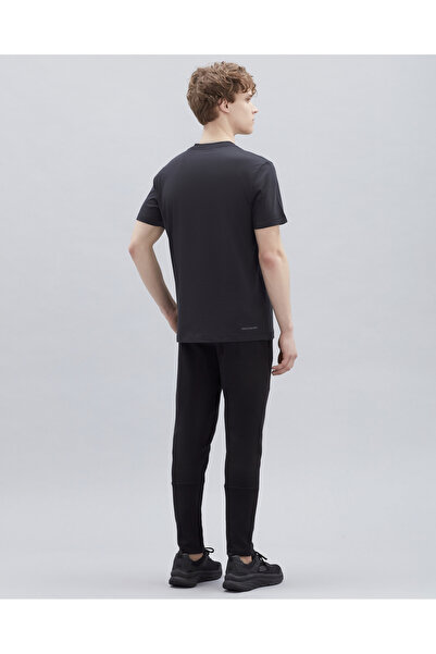 SKECHERS Ανδρικό T-Shirt με Μεγάλο Λογότυπο M, Μαύρο T-Shirt S212949-001