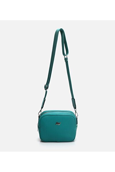 Hotiç Women's Leather Turquoise Mini (Crossbody) Bag