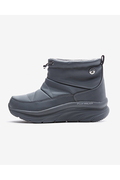 SKECHERS D'lux Walker-winter Up Kadın Gri Bot 167268 Gry