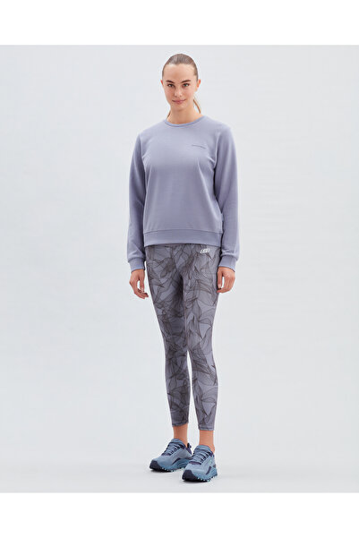 SKECHERS W New Basics Дамски син суичър с кръгло деколте S212182-400