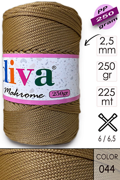 Diva İplik Поліп Макроме 250 GR Модель 44
