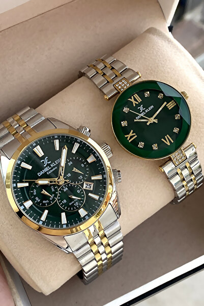 Daniel Klein %100 Orijinal Lüks Çelik Su Geçirmez 2 Yıl Garantili Sevgili Çift Saati Bileklik Hediyeli