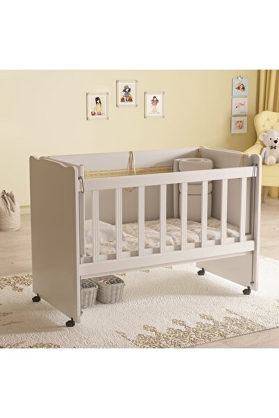 Patiko Furniture Ps 302 Patiko Asansörlü Anne Yanı Beşik