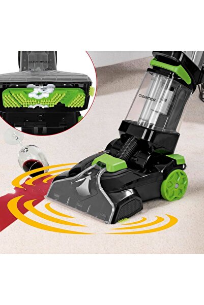 hoffmans Aspirator profesional 3 în 1 - 1200 W, 2,1 L + 1,6 L, Aspirare și spălare cu abur, HM 8807