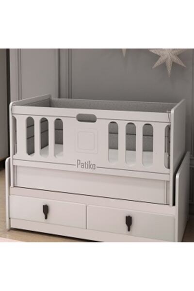 Patiko Furniture R 121 Rose Asansörlü Beşik