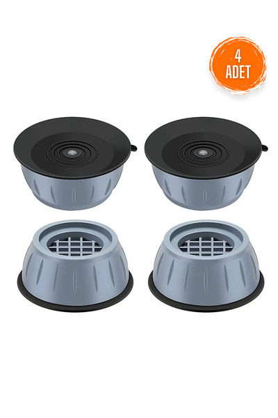 Beatitude 4 قطع من قاعدة الغسالة المضادة للاهتزاز والانزلاق، أقدام متينة