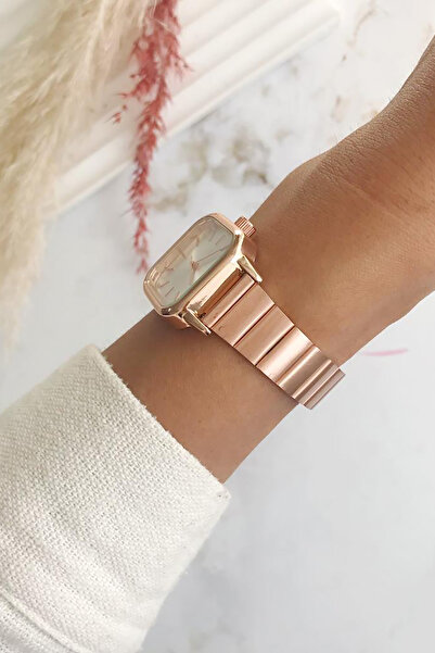 OQQO Hemera Silver Dial Rose Metal Women's Wristwatch