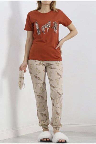 Clariss Leopard Pajama Set