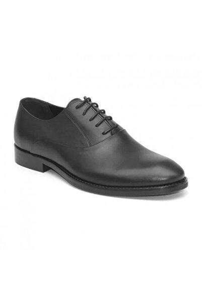 Cyclop Pantofi eleganti barbati Oxford negru (piele naturala)