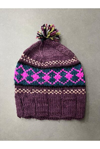 MESKSTORE El Örgüsü Kışlık Sıcak Tutan Şapka