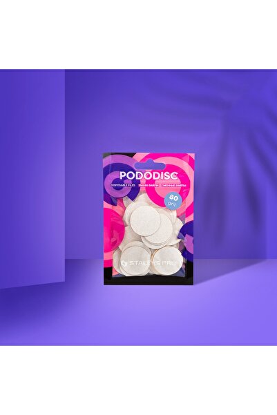 STALEKS Pododisk Törpü Yedeği 25mm 80 Grit (Large) 50li PDF-25-80w