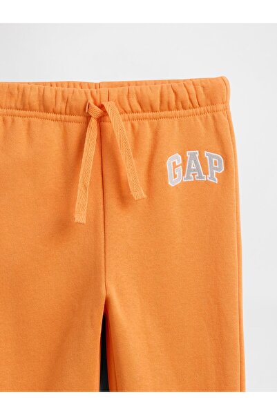 GAP Erkek Bebek Turuncu Relaxed Logo Pull-On Jogger Eşofman Altı