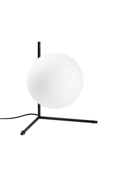 MOİRA Luminar Modern Glop Glass Headed Table Lamp Decorative Lighting Black Luminar-14170