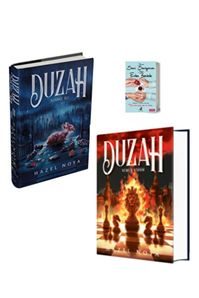 Ephesus Yayınları Duzah 1 Nemea Vadisi, Duzah 2 Sonsuz Acı Hazel Noya 2 Kitap Ciltli Set